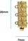 The Beadsmith Push Pull Slide Clasp – Elegant Elements – Strand Designs – Component to Finish or Connect Bracelets, Necklaces and DIY Handmade Jewelry